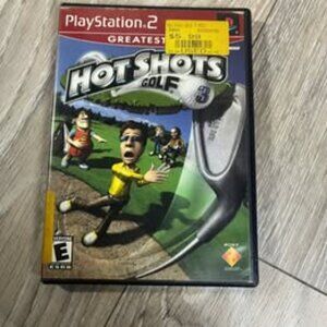 PLAYSTATION 2 "THE GREATEST HITS" HOT SHOTS GOLF 3 VIDEO GAME SONY (NO MANUAL)